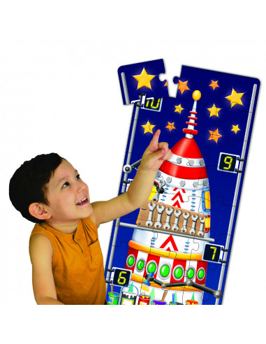 PUZZLE INALT DE PODEA - RACHETA 123,TLJ434284