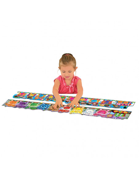 SET 2 PUZZLE-URI TRENUL URIAS CU CULORI SI FORME,TLJ109564