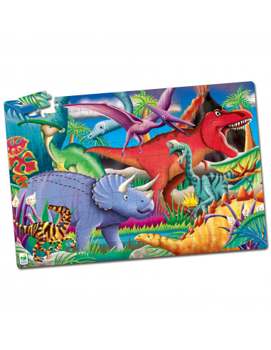 PUZZLE STRALUCESTE IN INTUNERIC - DINOZAURI,TLJ787533