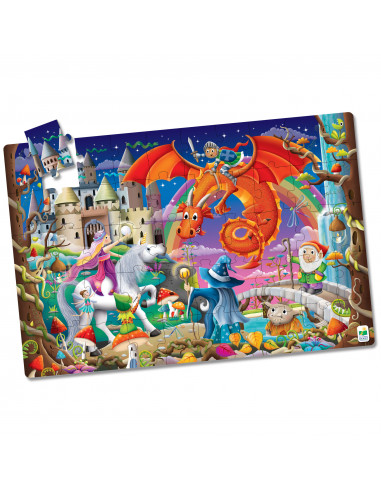 PUZZLE STRALUCESTE IN INTUNERIC - FANTEZIE,TLJ239001