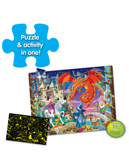 PUZZLE STRALUCESTE IN INTUNERIC - FANTEZIE,TLJ239001
