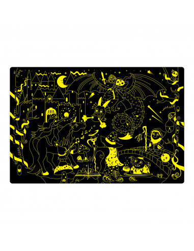 PUZZLE STRALUCESTE IN INTUNERIC - FANTEZIE,TLJ239001