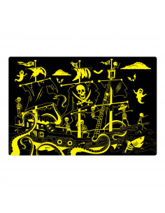 PUZZLE STRALUCESTE IN INTUNERIC - BARCA PIRATILOR,TLJ113851 2
