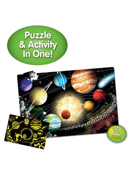 PUZZLE STRALUCESTE IN INTUNERIC - SPATIU,TLJ782545