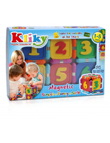 Kliky - Set Magnetic Sa Invatam Numerele,SM0012