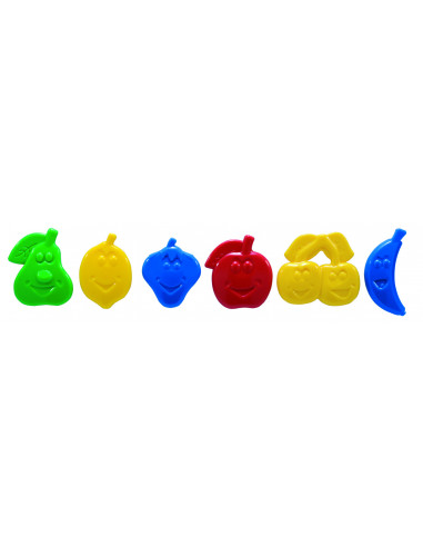 Kliky - Set Magnetic Sa Invatam Fructele,SM0018