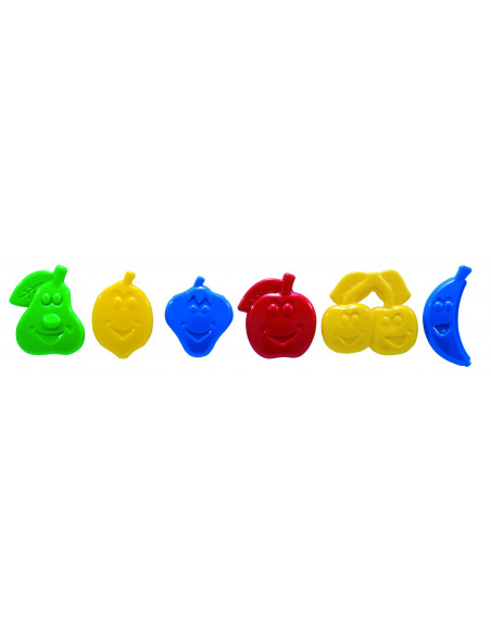Kliky - Set Magnetic Sa Invatam Fructele,SM0018