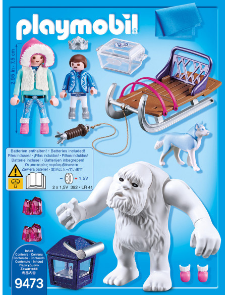 Yeti, Figurine Si Sanie,9473