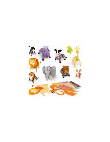 MONTESSORI ANIMALE 3D,HE24704