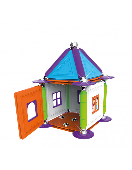 SUPERMAG MY HOUSES - SET CONSTRUCTIE 83 PIESE,SM0630