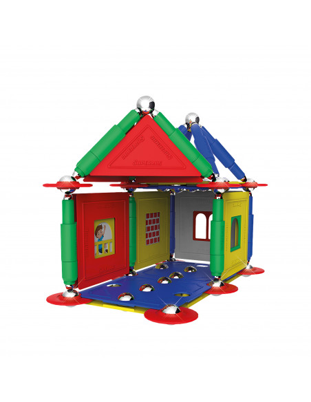 SUPERMAG MY HOUSES - SET CONSTRUCTIE 119 PIESE,SM0631