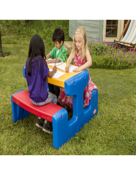 Masuta Mare Pentru Picnic, 6 locuri, Albastra,LT46680