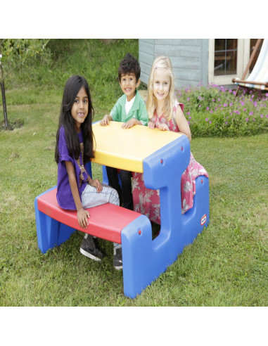 Masuta Mare Pentru Picnic, 6 locuri, Albastra,LT46680
