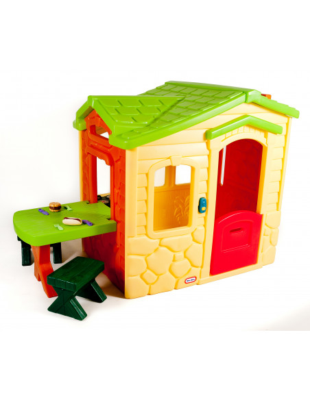 Casuta Picnic Cu Terasa - Crem,LT17229
