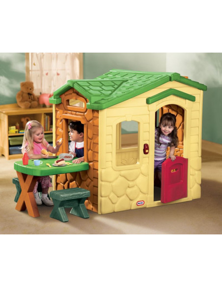 Casuta Picnic Cu Terasa - Crem,LT17229
