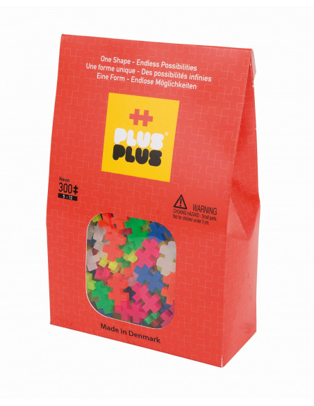 Plus Plus Neon - 300 Piese/Pachet,PP3351