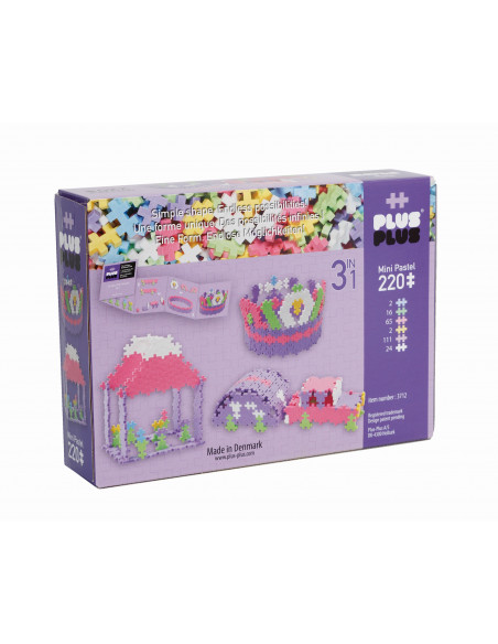 Plus Plus Pastel 3 In 1 - 220 Piese,PP3712