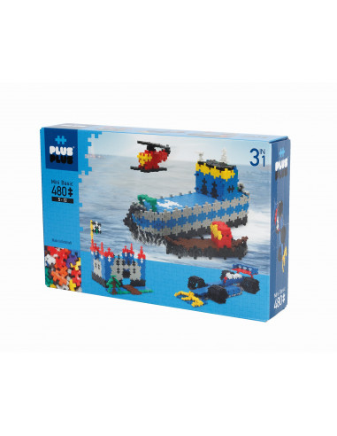 Plus Plus Basic 3 In 1 - 480 Piese,PP3720