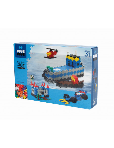 Plus Plus Basic 3 In 1 - 480 Piese,PP3720