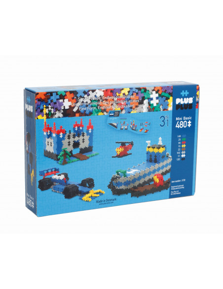Plus Plus Basic 3 In 1 - 480 Piese,PP3720