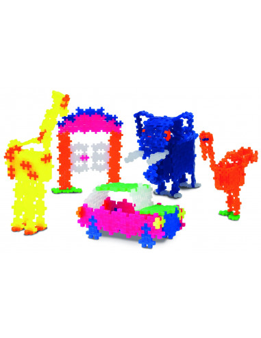Plus Plus Neon 3 In 1 - 480 Piese,PP3721