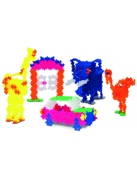Plus Plus Neon 3 In 1 - 480 Piese,PP3721