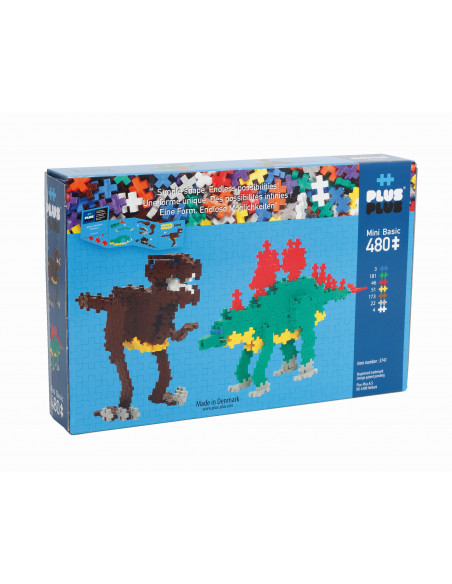 Plus Plus Basic Dinozauri - 480 Pcs,PP3741