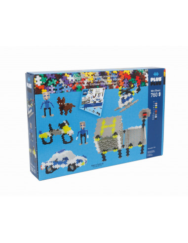 Plus Plus Basic Politie - 760 Piese,PP3762
