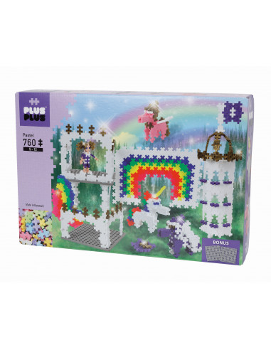 Plus Plus Pastel Curcubeu-760 Piese,PP3775