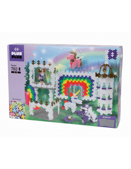 Plus Plus Pastel Curcubeu-760 Piese,PP3775