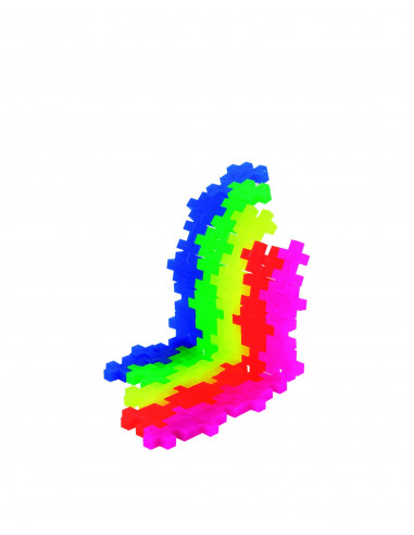 Plus Plus Pastel Curcubeu-760 Piese,PP3775