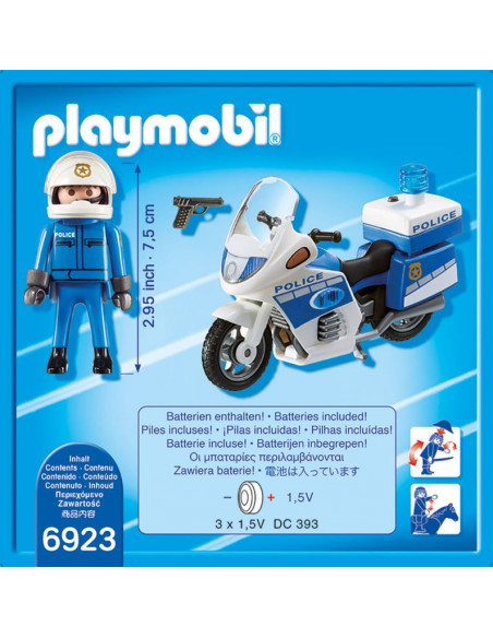 Motocicleta Politiei Cu Led,6923