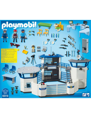 Sediu De Politie Cu Inchisoare,6919