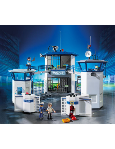 Sediu De Politie Cu Inchisoare,6919