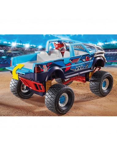 STUNT SHOW - MONSTER TRUCK RECHIN,70550