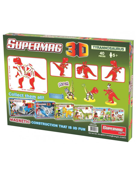 Supermag 3D - Jucarie Cu Magnet T-Rez,SM0608