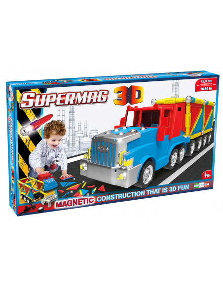 Supermag 3D - Jucarie Cu Magnet Camion,SM0610