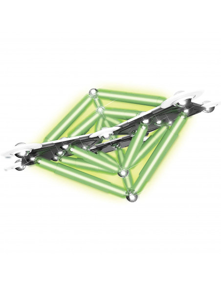 SUPERMAG CLASSIC GLOW - SET CONSTRUCTIE 72 PIESE,SM0409