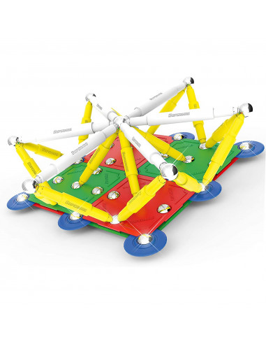 SUPERMAG CLASSIC PRIMARY - SET CONSTRUCTIE 98 PIESE,SM0402