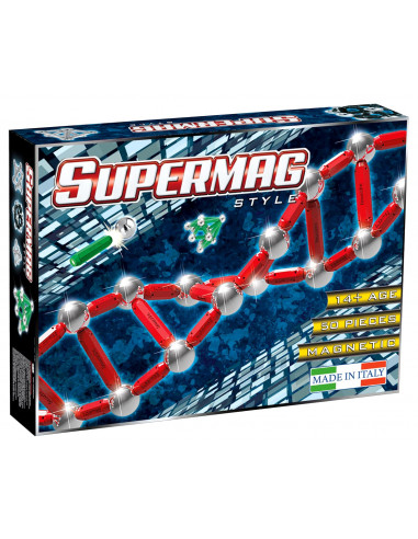 Supermag Style - Set Constructie 50 Piese,SM0201