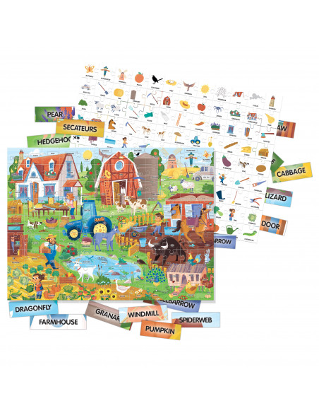 ENGLEZA NIVEL SIMPLU - 100 CUVINTE - FERMA,HE20997