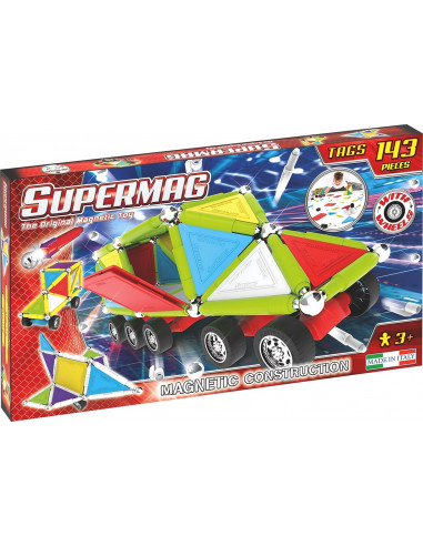Set Constructie Tags Wheels 143 Pcs,SM0185