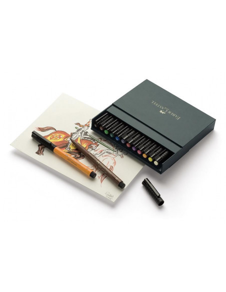 FC167146,Pitt artist pen cutie studio 12 buc faber-castell