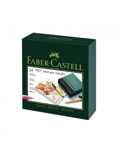 FC167146,Pitt artist pen cutie studio 12 buc faber-castell