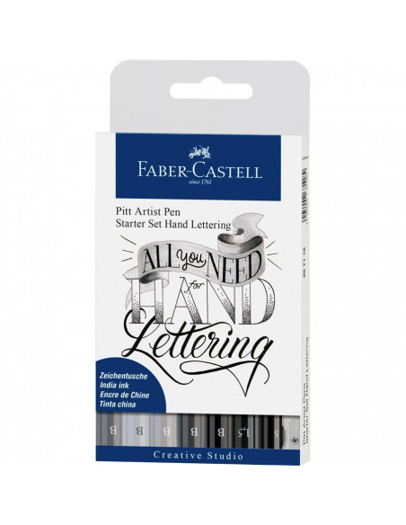 FC267118,Pitt artist pen set caligrafic 8 buc faber-castell