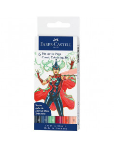 FC267196,Pitt artist pen set 6 buc comic faber-castell 2