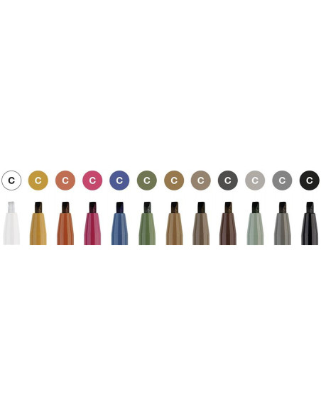 FC167512,Pitt artist pen caligrafic cutie studio 12 buc faber-castell FC167512,Pitt artist pen caligrafic cutie studio 12 buc faber-castell