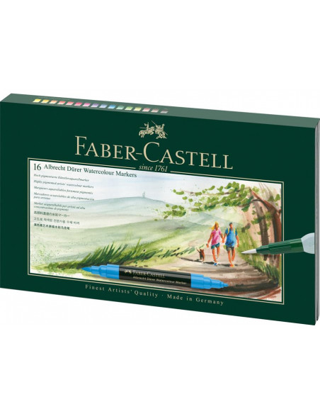 FC160318,CUTIE CADOU 16 MARKERE SOLUBILE A.DURER + ACCESORII