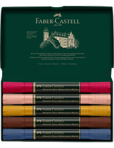 FC160307,Set 5 markere solubile portret a.durer faber-castell 2