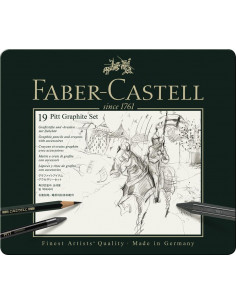 FC112973,Set pitt monochrome grafit 19 buc faber-castell 2